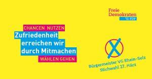 Stichwahl in Rhein-Selz – Bitte wählen Sie mit