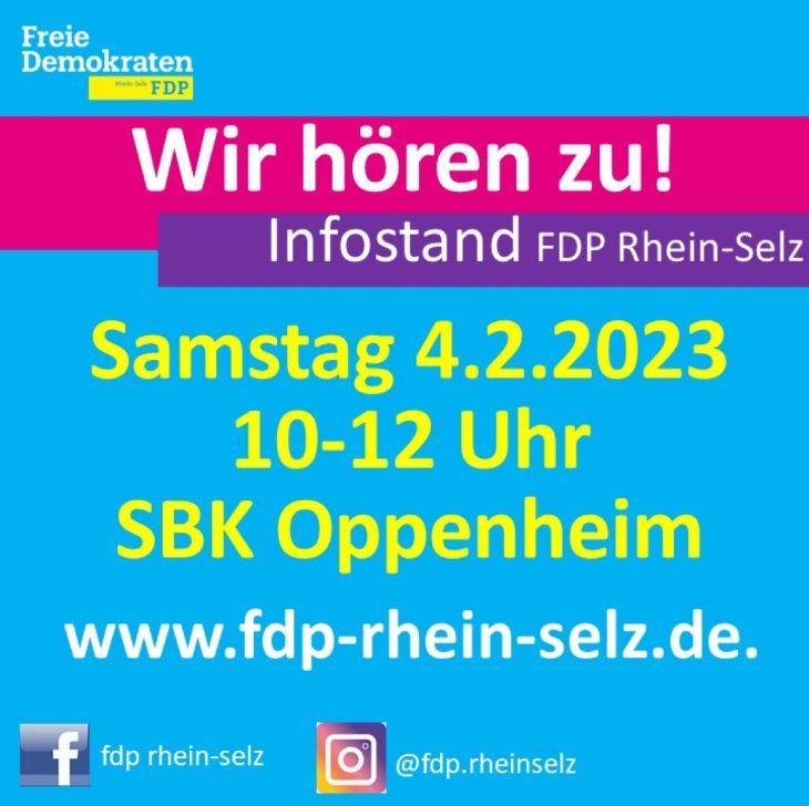 FDP hört zu - 4.2.2023 in Oppenheim