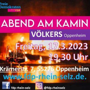 Kamin-Abend der FDP-Rhein-Selz
