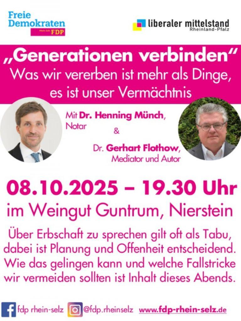 FDP Rhein-Selz - Generationen verbinden